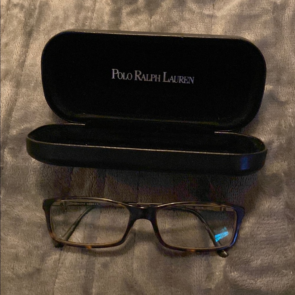 Polo Ralph Lauren case & Glasses